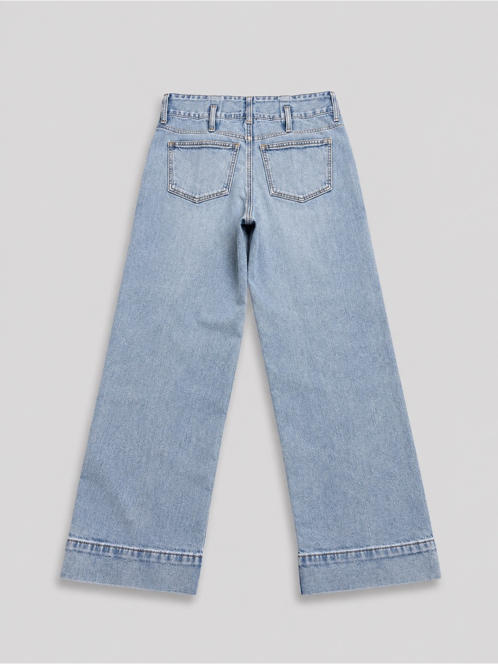 Ann Taylor Women's Straight Leg Jeans - Size 4 | Unique Waistband - Picture 4 of 13